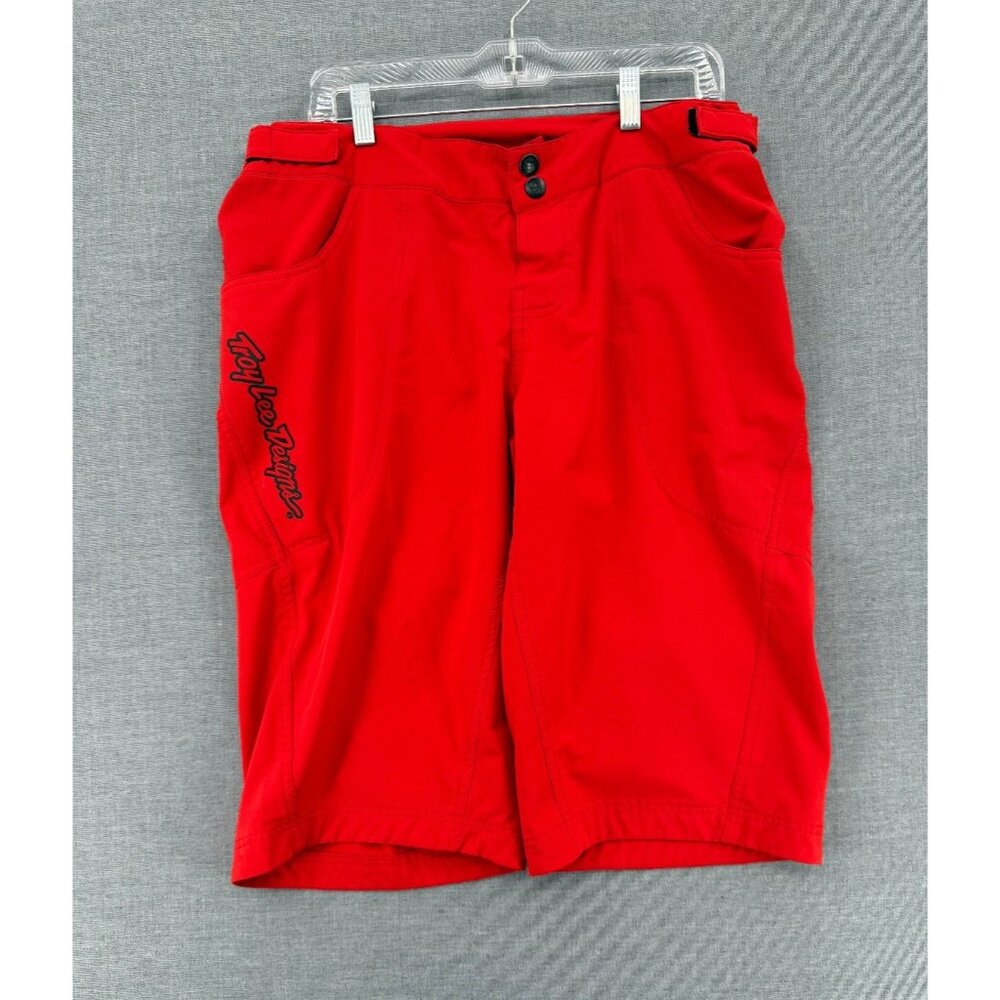 Troy Lee Designs Skyline Shorts Mens 38 14" Red Mountain MTB Cycling